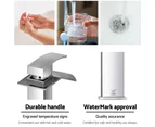 Cefito Basin Bathroom Taps Bath Mixer Tap Laundry Faucet Kitchen Silver