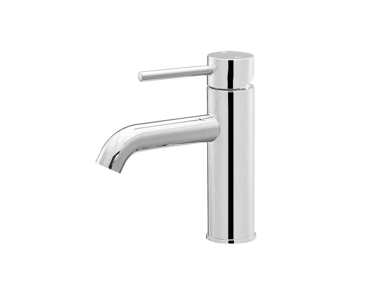 Cefito Bathroom Basin Mixer Tap Round Brass Faucet Vanity Laundry Chrome