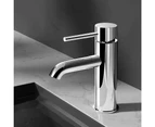 Cefito Bathroom Basin Mixer Tap Round Brass Faucet Vanity Laundry Chrome