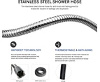 1800mm Chrome Flexible Shower Hose Stainless Steel