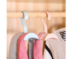 Laundry Drying Rack Clothes Hanger Clothespins Indoor Space Saver Hanging Clothing Organizer Mitten Sock Hangers-White