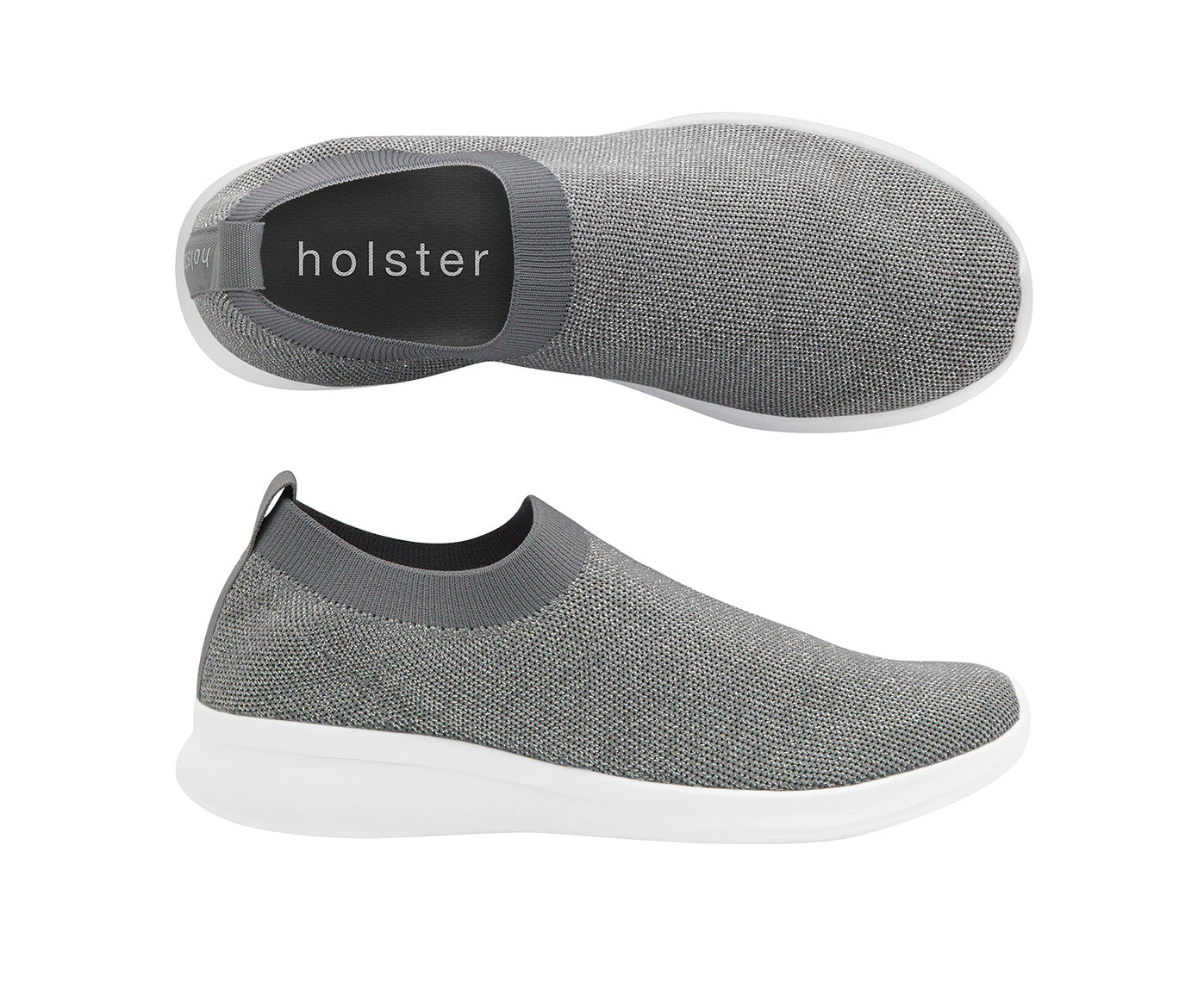 holster Fashion - Blaze Nickel - Recycled Vegan Slip-on Comfort Sneaker