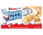 2 x Kinder Happy Hippo Biscuits Hazelnut 5pk