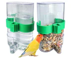 2 Pieces Of Automatic Feeder, Parrot Bird, Canary, Lovebird, $2 Piece Of Bird Waterer, Parrot Feeder, Bird Supplies