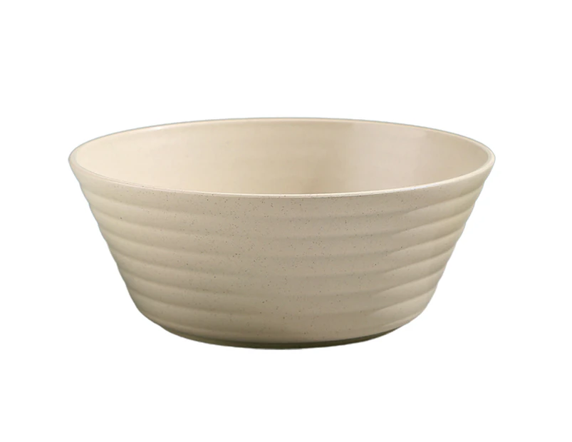 Durable Cereal Bowl Portable Noodle Soup Cereal Bowl - Beige