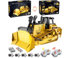 CaDA C61056W 2826PCS Goliath Bulldozer 1:16 RC Bulldozer Building Blocks Toy Set