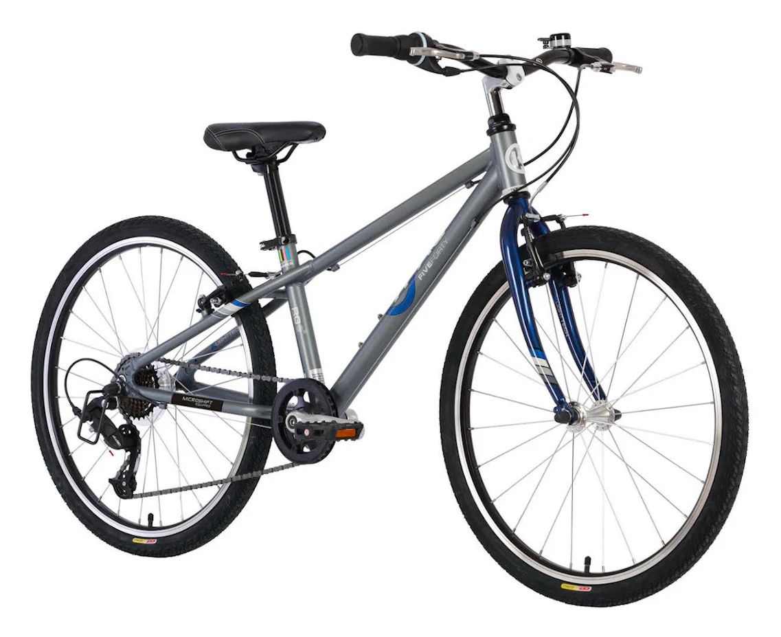 ByK E-450 Boys MTB/Road Bike Titanium/Dark Blue