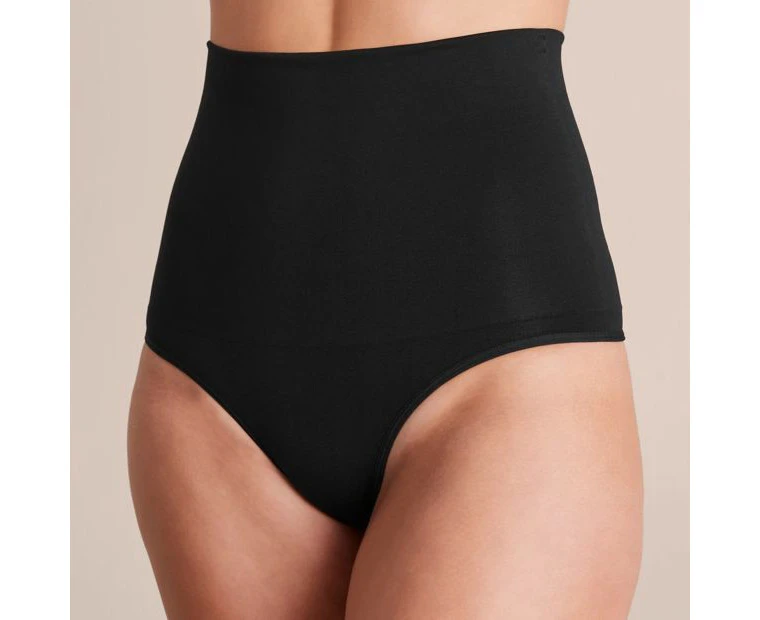 Ambra Seamless Smoothies G-String; Style: AMSHSSHWG - Black