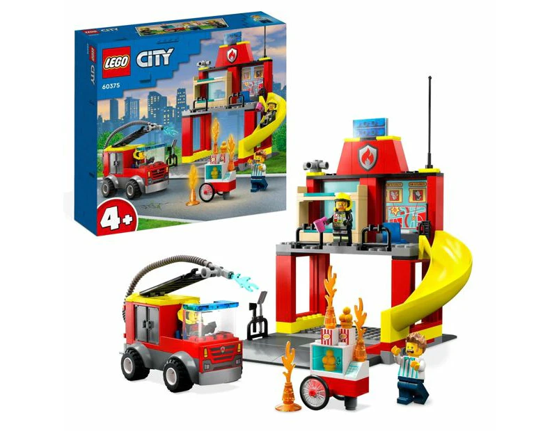 LEGO® City Fire Station and Fire Engine 60375 - Multi