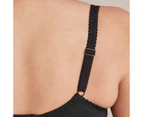 Target Fuller Figure Cup Soft Lace Underwire Bra - Black