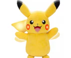 Pokemon Electric Charge Pikachu Feature Plush - Yellow