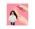 Lori Dolls - Mini Adventure Doll & Hiking Accessories - Winter Clothes & Accessories for 15 cm Dolls - Boots, Flashlight, Map & More - Toys for Kids - Fara