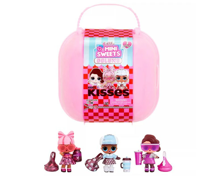 3pc L.O.L Surprise Loves Mini Sweets Deluxe Dolls Hershey's Kisses Kids Toy 3y+