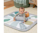 Ingenuity Sprout Spot Baby Milestone Play Mat - Grey