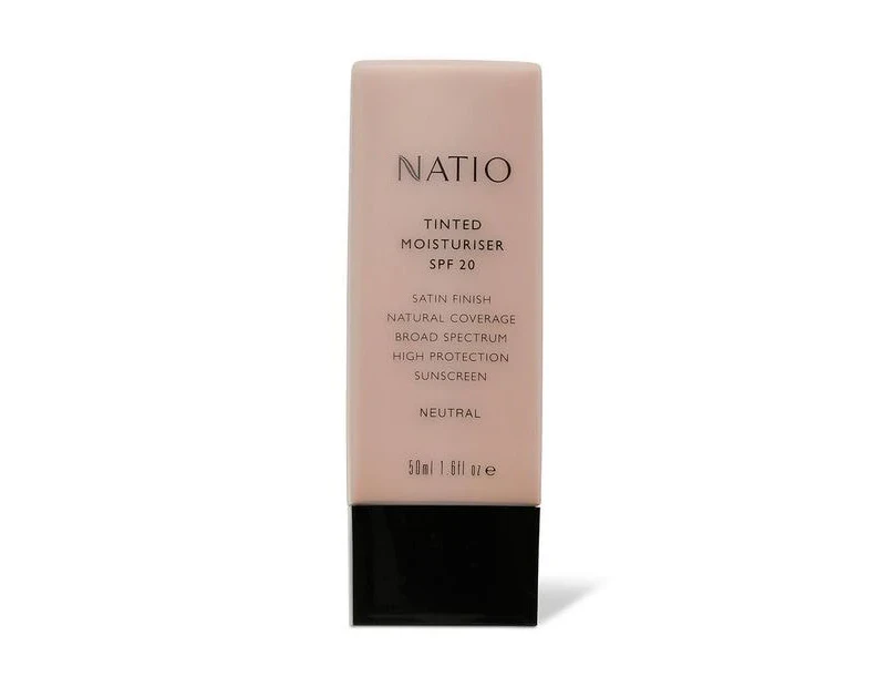 Natio Tinted Moisturiser SPF 20 - Natural