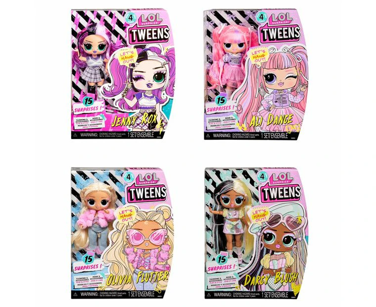 L.O.L. Surprise Tweens Core S4 Mystery Kids/Childrens Doll Toy Assorted 4+