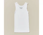 Target 3 Pack Organic Cotton Vests - White