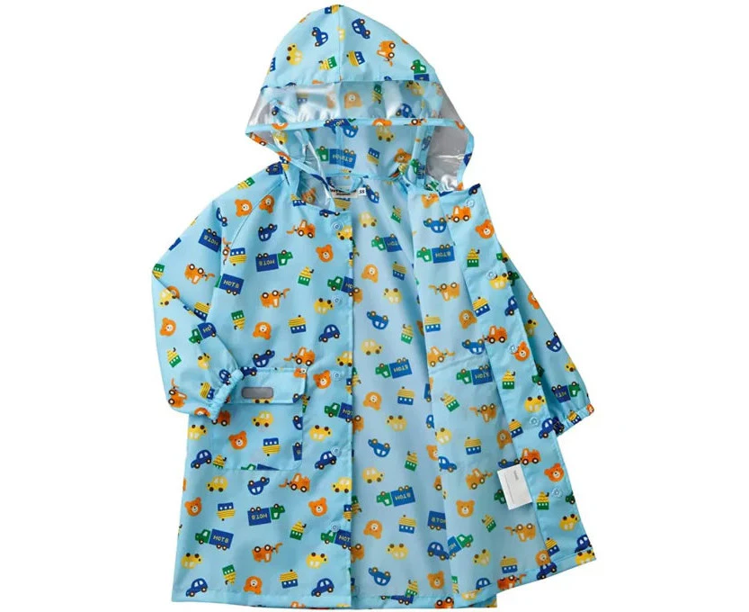 Mikihouse - Hot Biscuits Raincoat 70-3811-615 - Blue