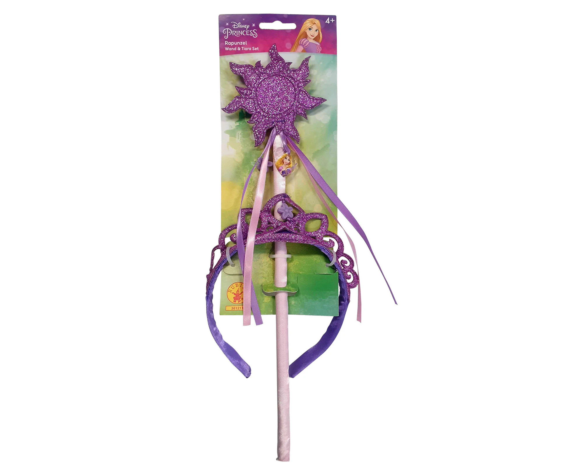 Disney Princess Rapunzel Accessory Bundle Wand & Tiara Party Costume Set Kids