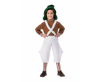 Oompa Loompa Bouffant Wig Kids/Children Fake Hair Costume Party Accessory Green