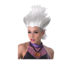 Disney Little Mermaid Ursula Upright Hair Wig Costume Accessory Adult White