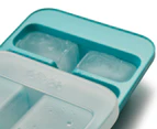 Joseph Joseph 2-Piece Flow Easy-Fill Ice Cube Tray Set - Blue