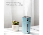 300ML Air Purifier Ultrasonic Electric Aroma Diffuser Humidifier-Blue