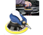 Highly Efficient 5&quot;/6&quot; Air Sander, Quiet Round Polisher Orbital Sander with Pneumatic Sanding Tool for Control and Relief 5&quot;