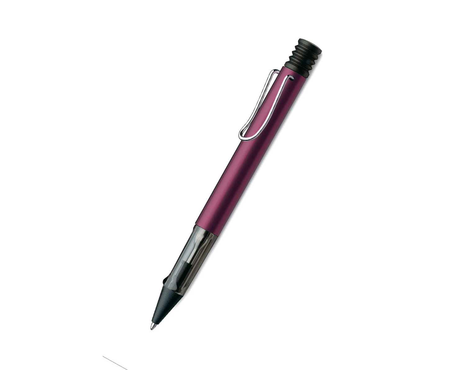 Lamy Alstar Ballpoint Pen Medium-1mm Nib Tip Writing Stationery Black Purple