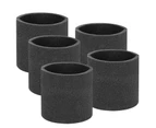5 Packs of 90585 Foam Set VF2001 Foam Filter, Suitable for Most Shop-Vac, Vacmaster and Genie Shop Vacuum Cleaners