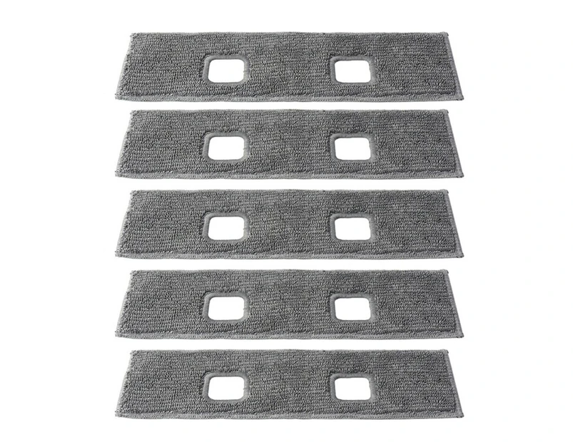 5Pcs Vacuum Cleaner Cleaning Cloth for Puppy T10 Plushy Vacuum Cleaner Mop Replaceable Parts
