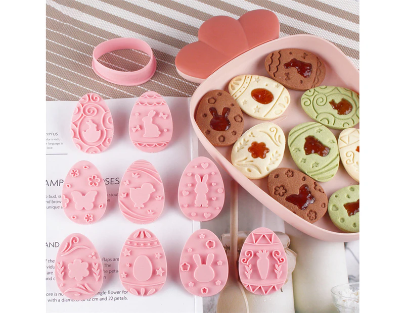 1 Set Cute Baking Mould Stencils Rounded Edge Bread Baking