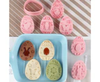 1 Set Cute Baking Mould Stencils Rounded Edge Bread Baking