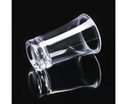Eco-friendly Wine Holder Colored Transparent Wine Glass - Clear