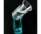 Eco-friendly Wine Holder Colored Transparent Wine Glass - Clear