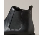 Target Mens Cleated PU Chelsea Boots - Troy - Black