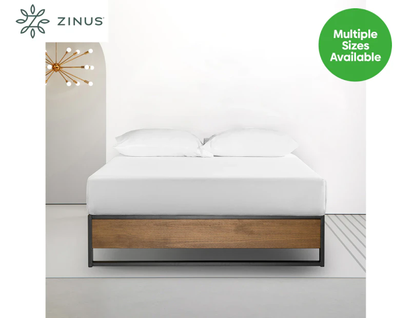 Zinus Ironline Metal & Wood 35cm Bed Base