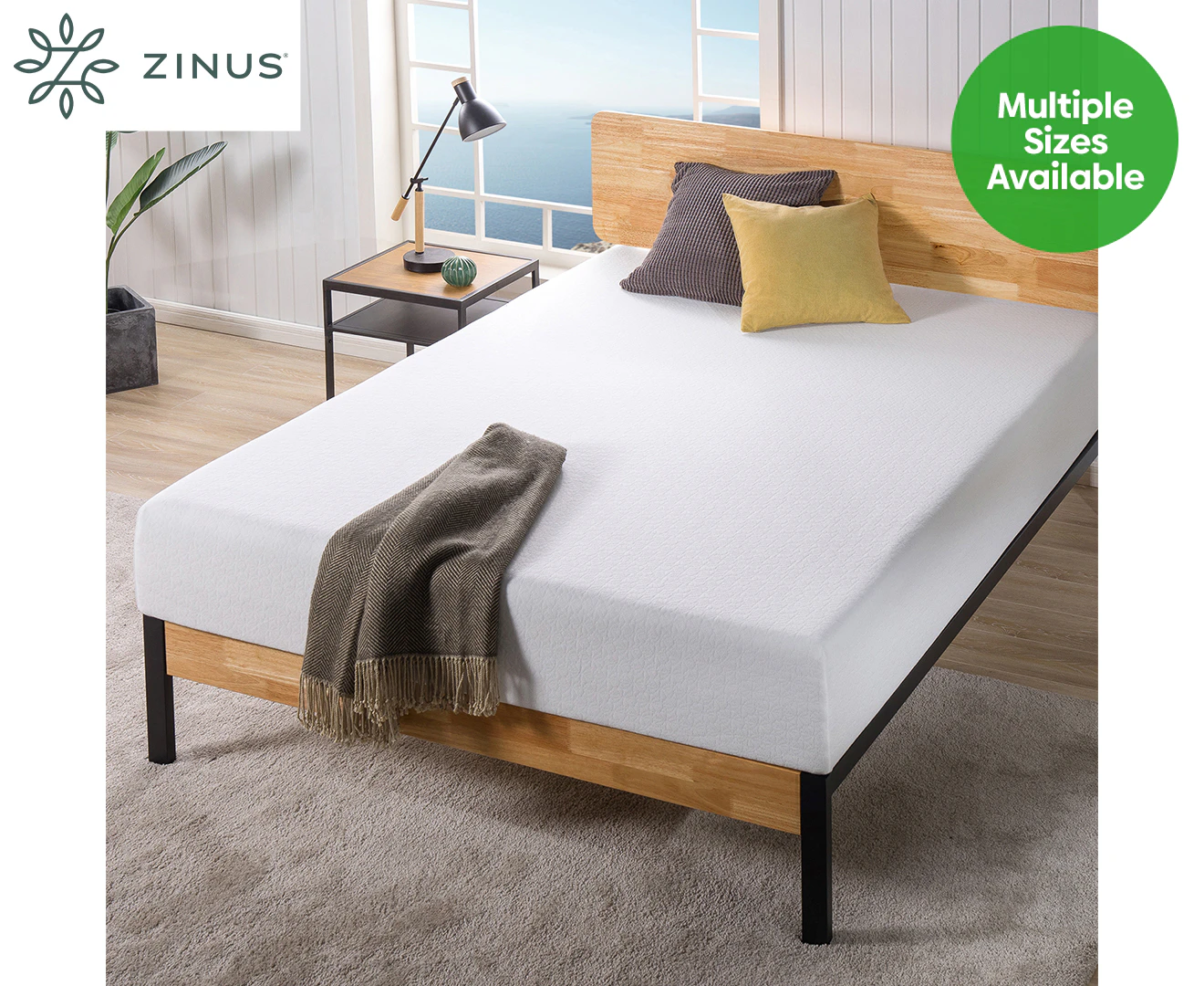 Zinus Essential Green Tea Memory Foam Mattress