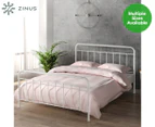 Zinus Classic White Metal Bed Frame