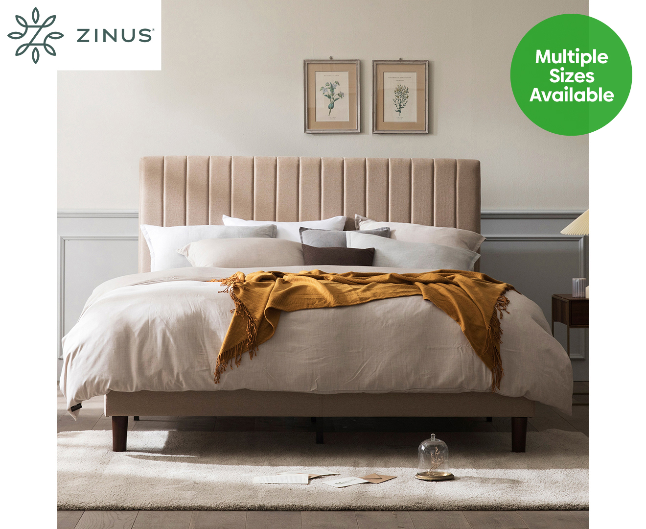 King size store zinus bed frame