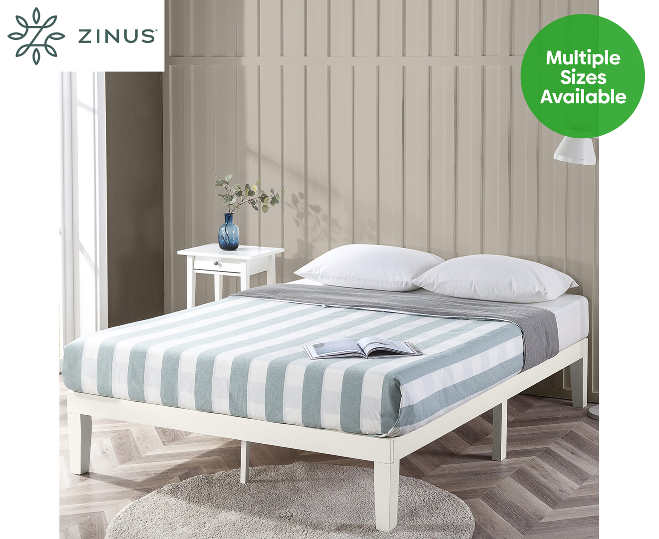 Zinus moiz deals king bed frame