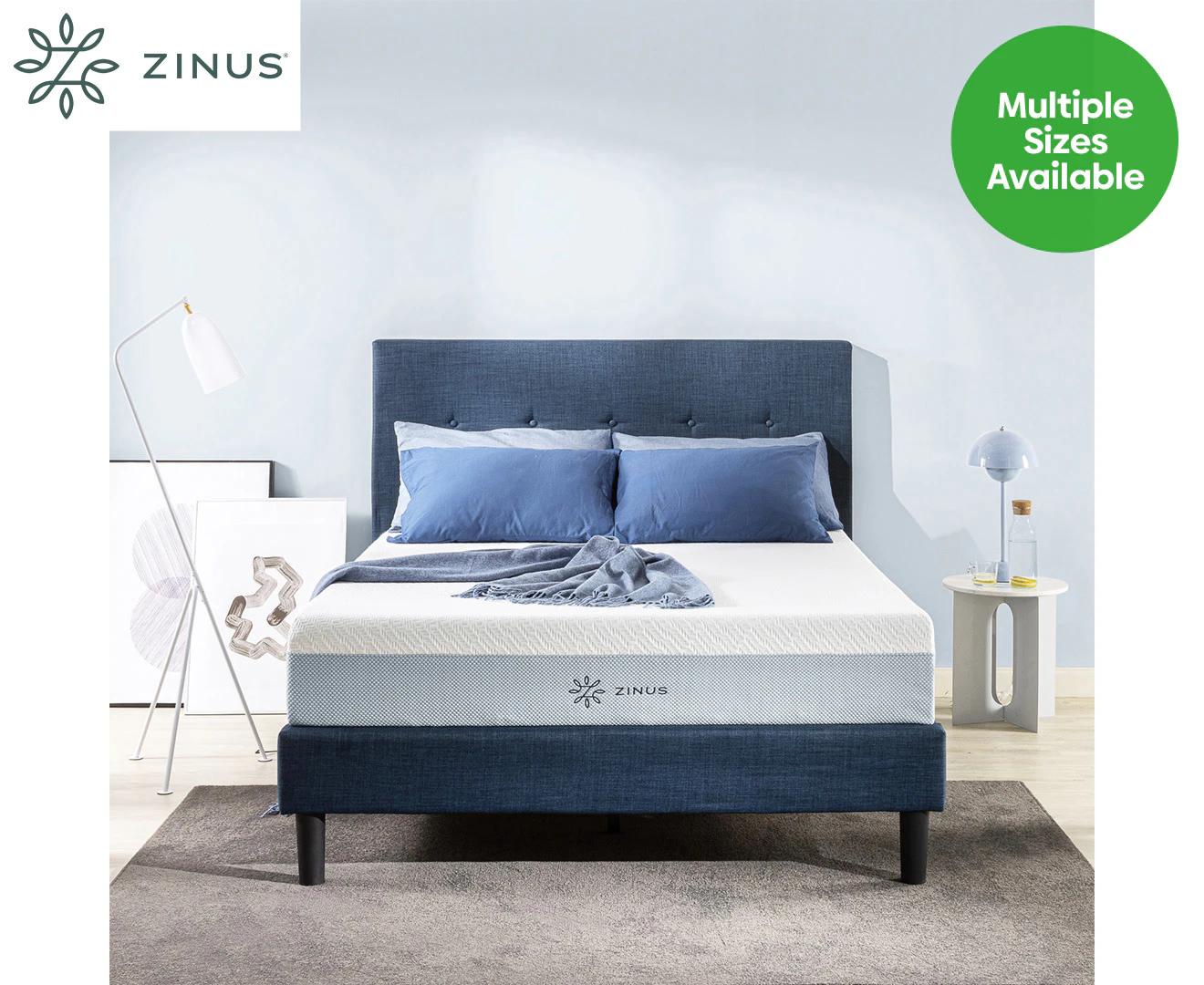 Zinus Ultra Cool Gel Deluxe Memory Foam Mattress