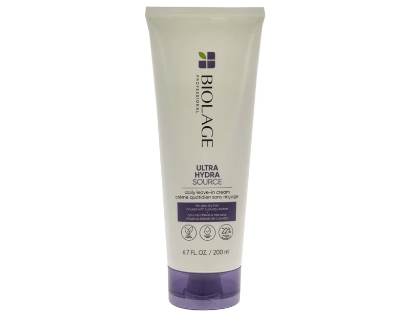 Matrix Biolage Ultra Hydra Source Leave in Cream For Unisex 6.7 oz Cream