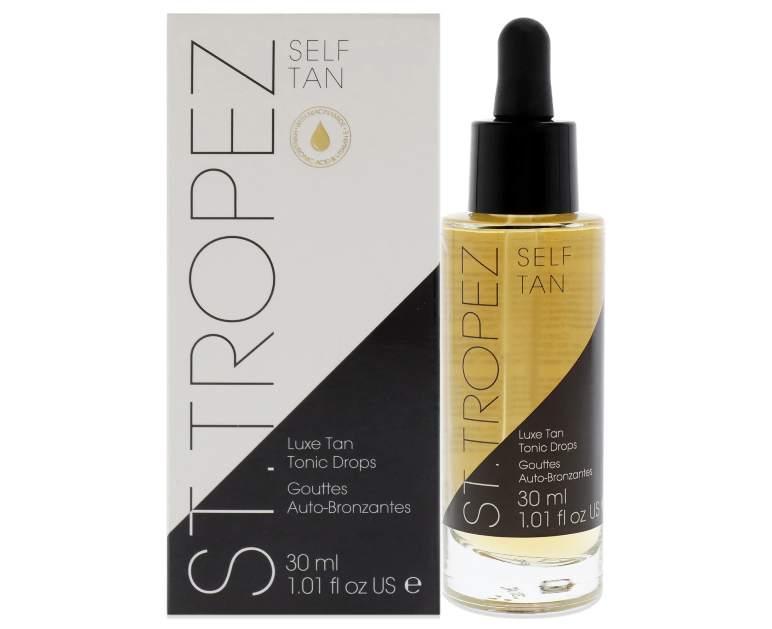 St. Tropez Self Tan Tonic Glow Drops For Unisex 1 oz Drops Variant Size Value 1 oz