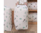 Quilt Bag Dust-proof Cartoon PEVA Large Capacity Clothes Container for Bedroom-S D unique value