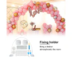 Balloon Arch Kit Party Arch Balloon Stand Set for Wedding Party White