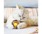 Cat bell toy kitten tooth cleaning tool cat chew toy S style1