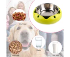 2pcs Stainless Steel Dog Bowls, Food and Water Anti Skid Pet Bowls for Cats Dogs style6