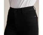 Target Sophie Skinny High Rise Crop Length Denim Jeans - Black