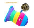 3pcs Fish toy cat catnip toy chew toy cute pet toy-style1